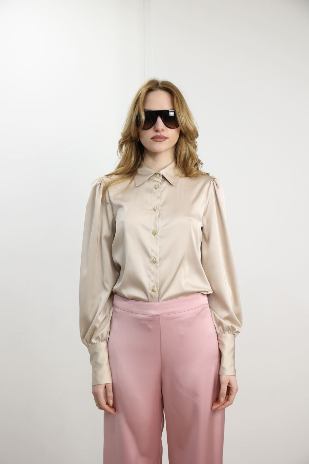 CAMICIA A SBUFFO ORO